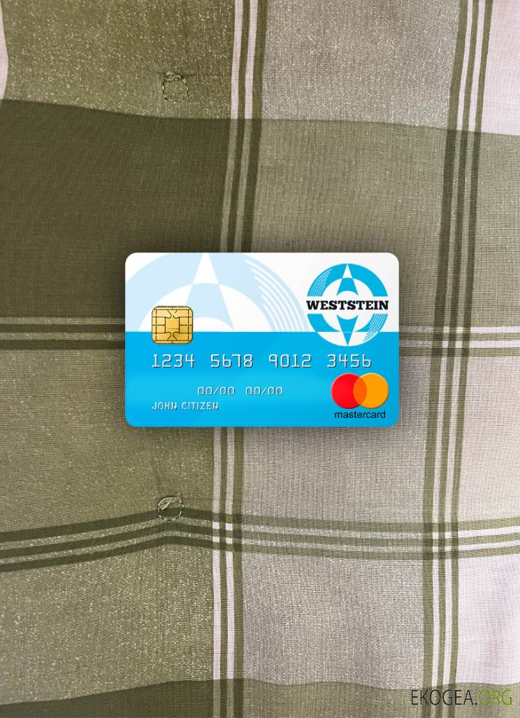 Royaume , Uni Weststein bank mastercard photolook ,